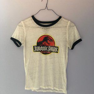 Sheer Jurassic Park top